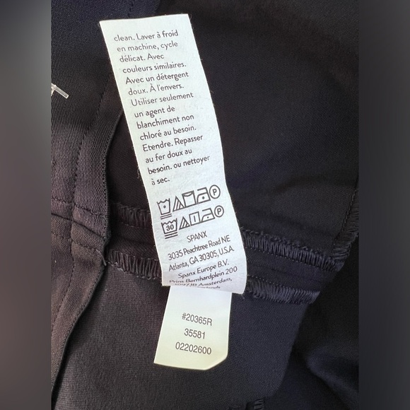 Spanx Polished Ankle Slim Pants Classic Navy Blue NWT Sz Medium Women - Picture 11 of 13